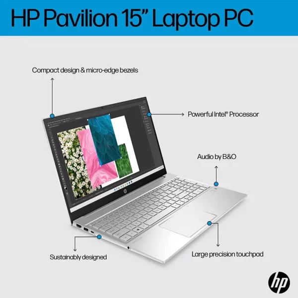 HP Pavilion 15 12th Gen Intel Core i5 8GB SDRAM/512GB SSD EG2009TU