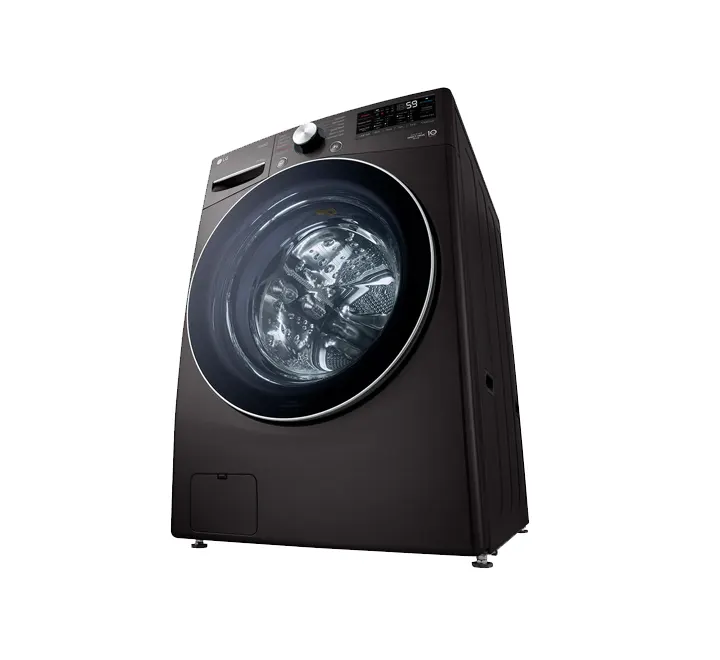 LG 15/8 kg, Front Load Washer-Dryer with AI Direct Drive™, Turbowash, Steam and ThinQ™ (FHD1508STB)