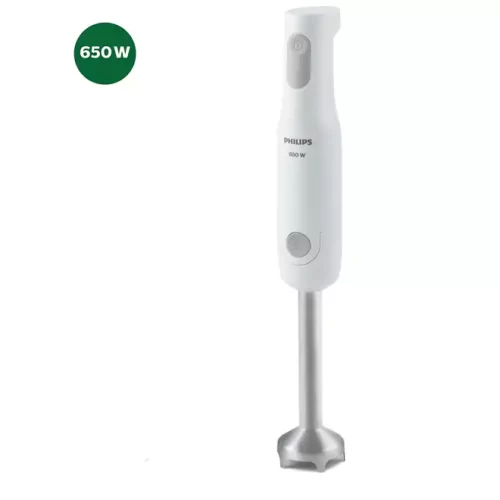 The new Philips handblender features detachable high grade steel rod supports to blend hot and cold dishes effortlessly. It also features single button release for maximum convenience