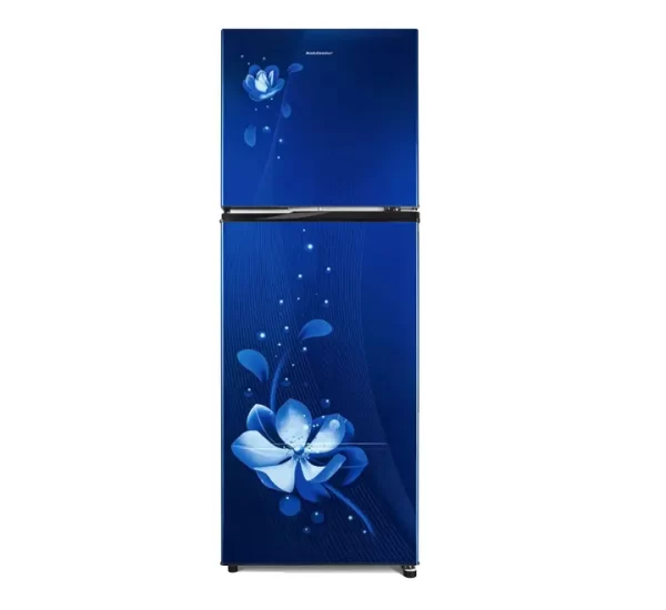 Kelvinator 307 Litre 3 Star Double Door Convertible Refrigerator, Mangolia Blue, KRF-G310RCVMBZ