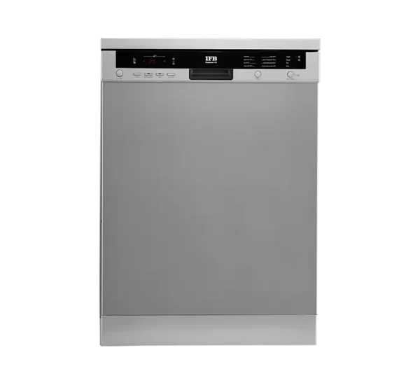 IFB 12 Place Settings Hot Water Wash Free Standing Dishwasher (Neptune VX, Dark Silver, In Built Heater with Hygienic Steam Drying, Perfect for Indian Utensils)