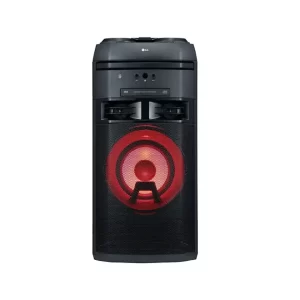 LG OK55 500W RMS, for Karaoke - Karaoke Playback, Recording, Echo Effects and Vocal Effects, DJ Effects, DJ Wheel, DJ Loop, Party Thruster, DJ Pad and Multi-color Lighting, Bass Blast, LG XBOOM App