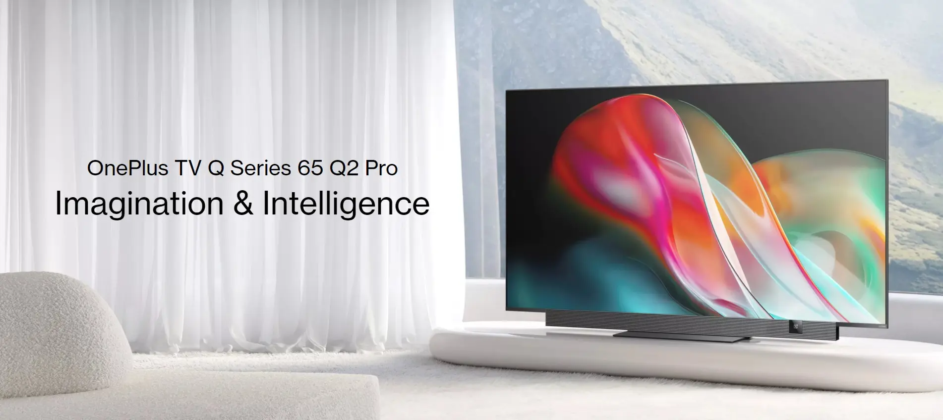 OnePlus 163 cm (65 inches) Q Series 4K Ultra HD QLED Smart Google TV 65 Q2 Pro