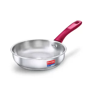 Prestige Platina Popular Stainless Steel Unique Impact Forged Bottom Fry Pan