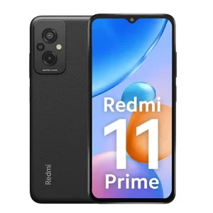 Redmi 11 Prime (Flashy Black, 6GB RAM, 128GB Storage) | Prime Design | High Performance Helio G99 | 50 MP AI Triple Cam | 5000 mAh | 22.5W